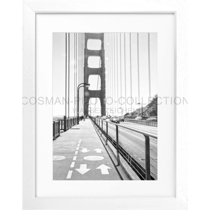 Poster San Francisco SF22 - Weiss 3cm / Motiv: