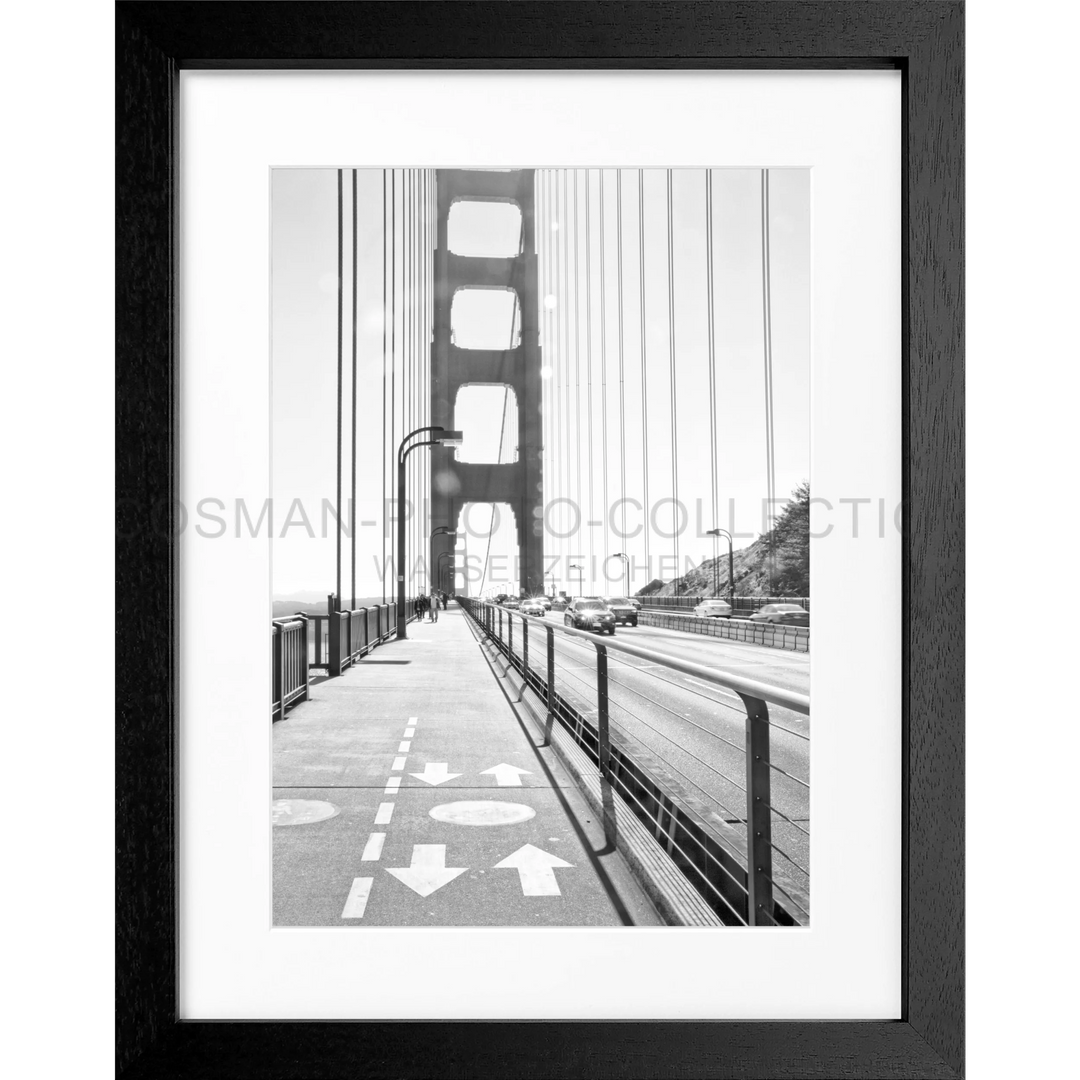 Poster San Francisco SF22 - Schwarz 3cm / Motiv: