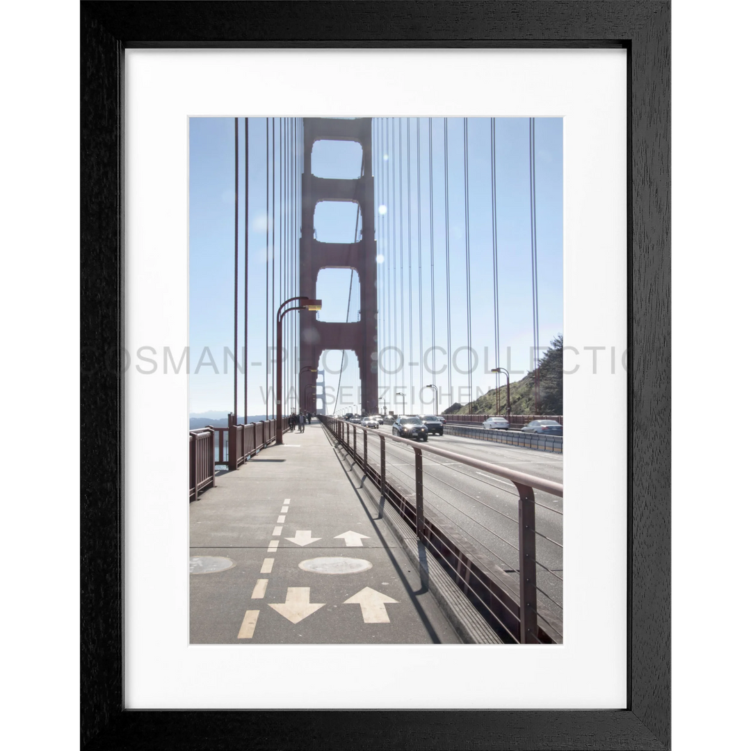 Poster San Francisco SF22 - Schwarz 3cm / Motiv: farbe / S