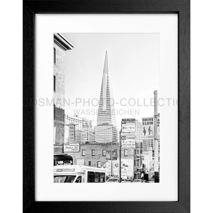 Poster San Francisco SF05 - Schwarz 3cm / Motiv: