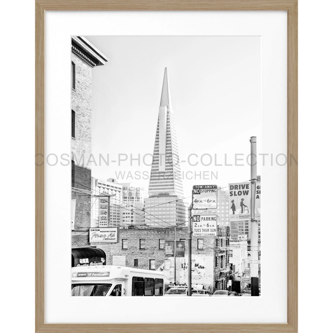 Poster San Francisco SF05 - Eiche Furnier 1.5cm / Motiv: