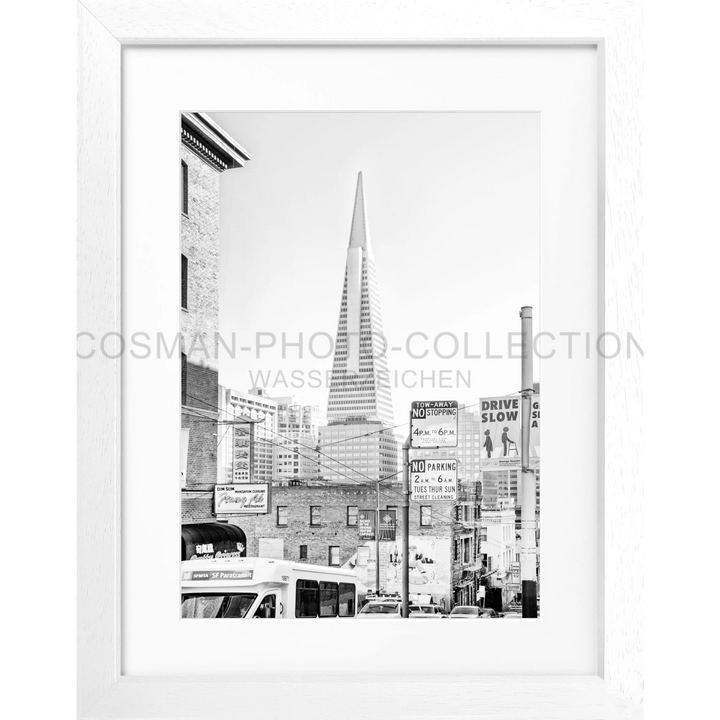 Poster San Francisco SF05 - Weiss 3cm / Motiv: