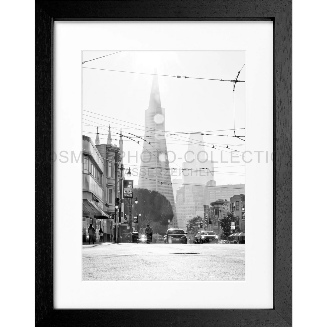 Poster San Francisco SF08 - Schwarz 3cm / Motiv: