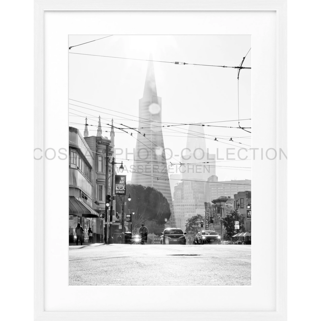 Poster San Francisco SF08 - Weiss 1.5cm / Motiv: