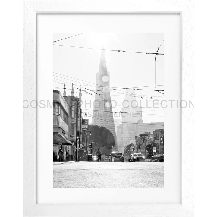 Poster San Francisco SF08 - Weiss 3cm / Motiv: