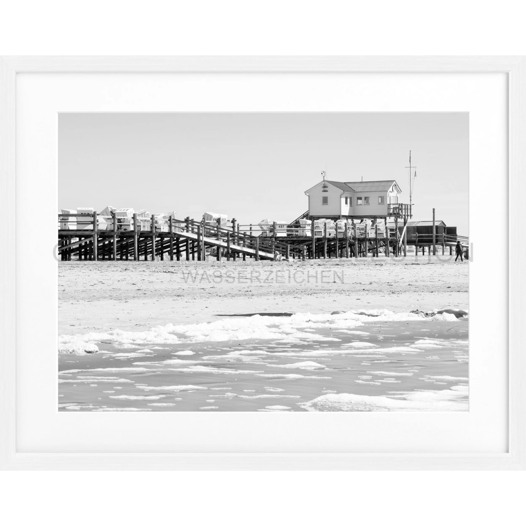 Fotografie Sankt Peter Ording ’Beach’ SPO01 - Weiss