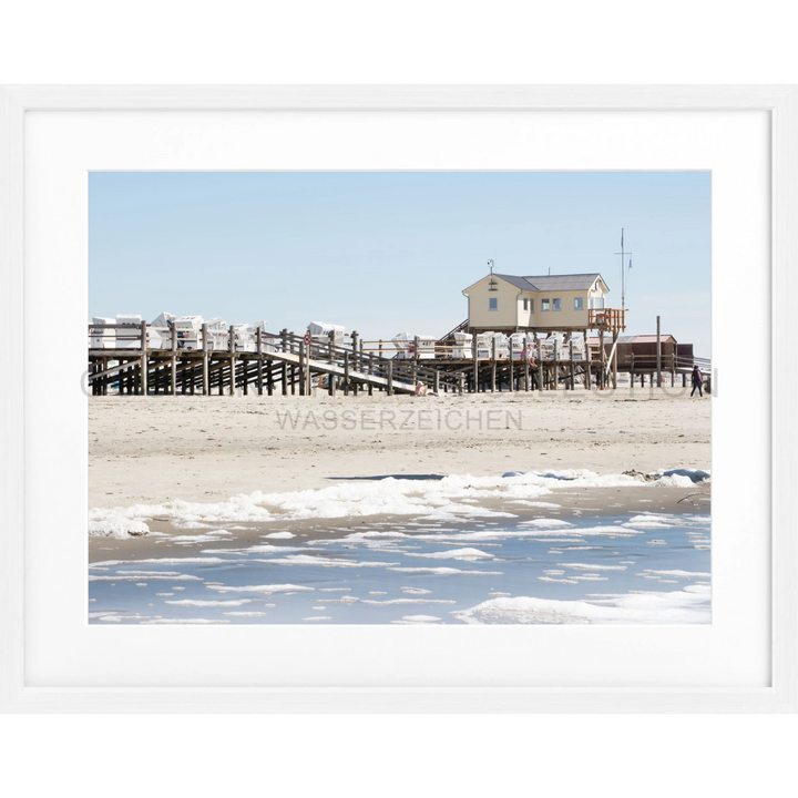 Fotografie Sankt Peter Ording ’Beach’ SPO01 - Weiss