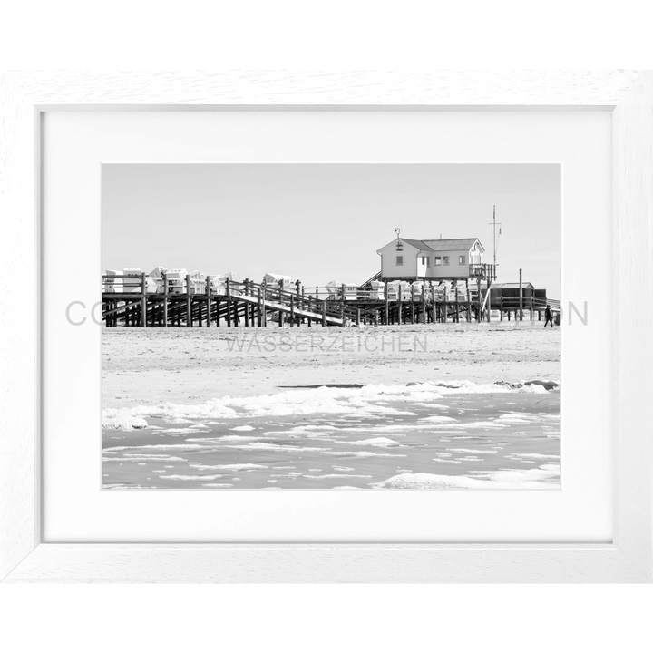 Fotografie Sankt Peter Ording ’Beach’ SPO01 - Weiss 3cm