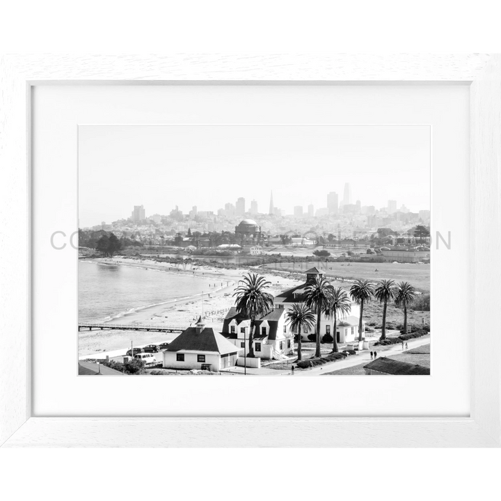 Poster San Francisco SF20 - Weiss 3cm / Motiv: