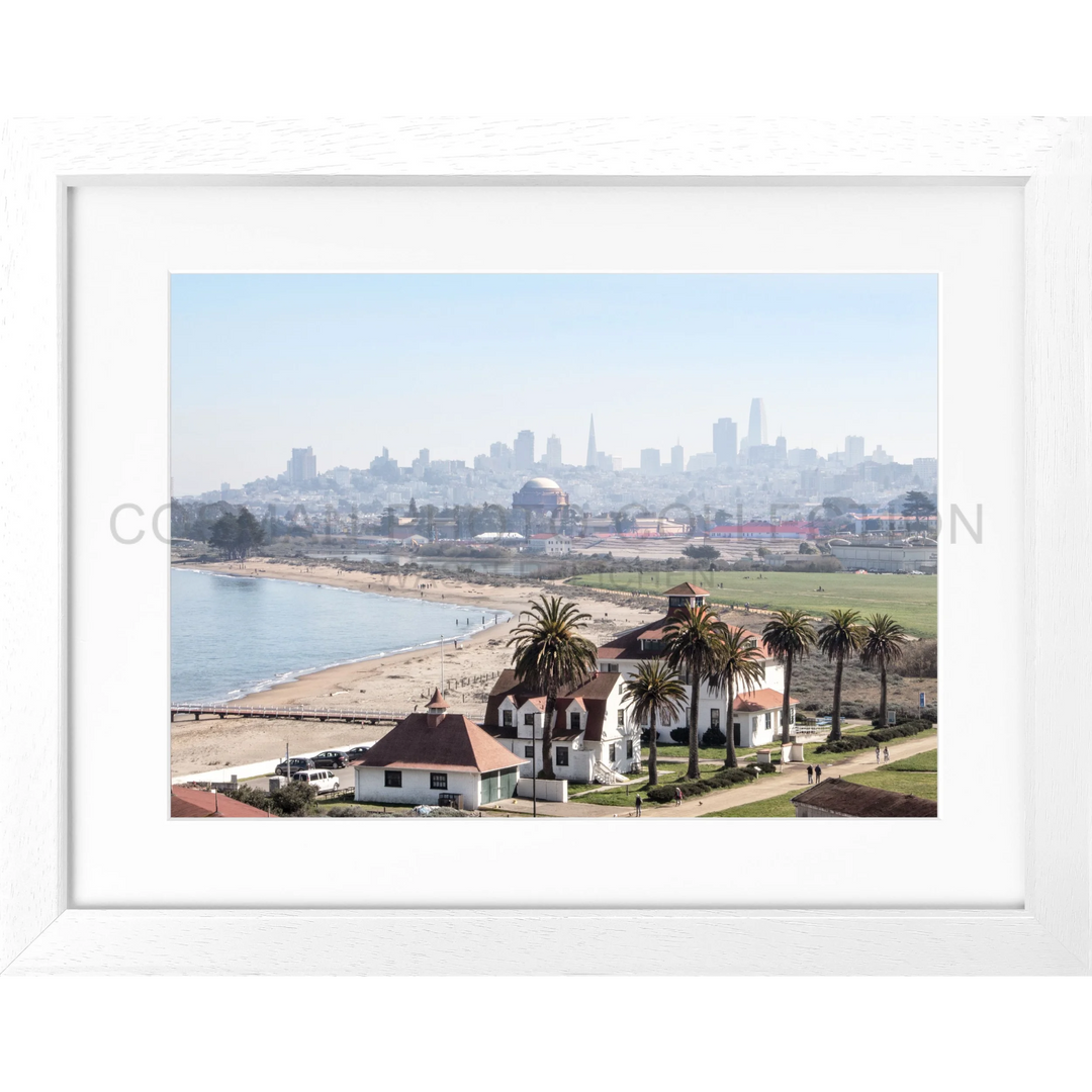 Poster San Francisco SF20 - Weiss 3cm / Motiv: farbe / S