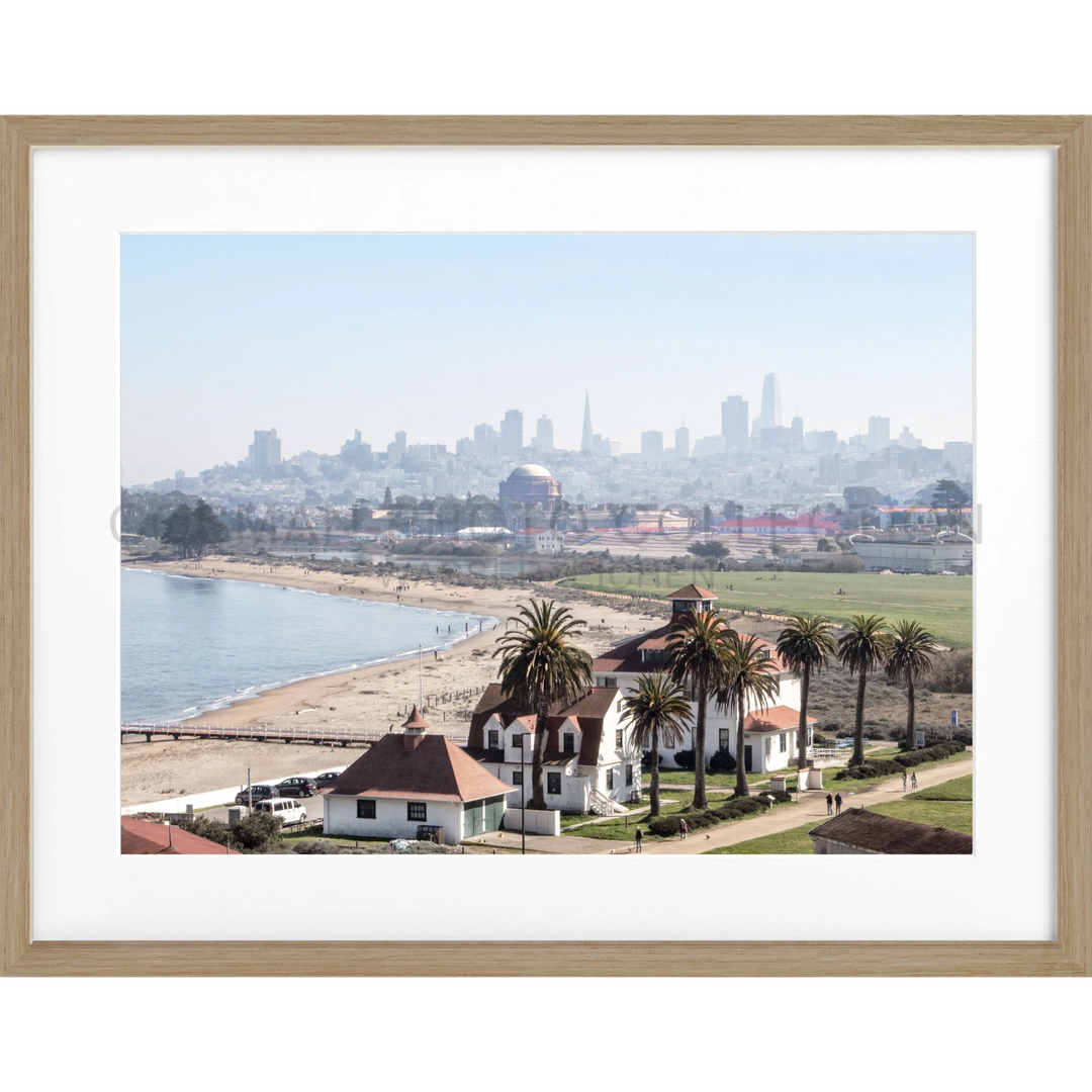 Poster San Francisco SF20 - Eiche Furnier 1.5cm / Motiv: