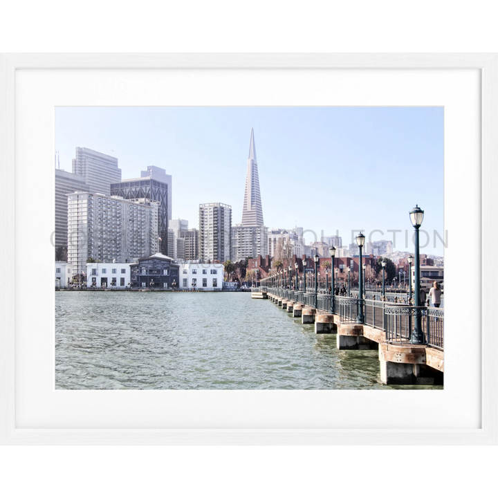 Poster San Francisco SF32 - Weiss 1.5cm / Motiv: farbe / S