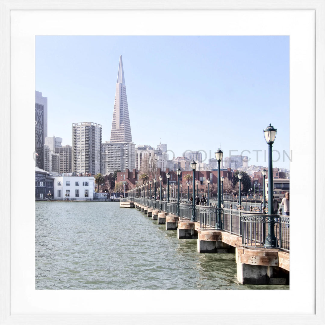 Poster ’Skyline’ San Francisco SF32Q - Weiss 1.5cm