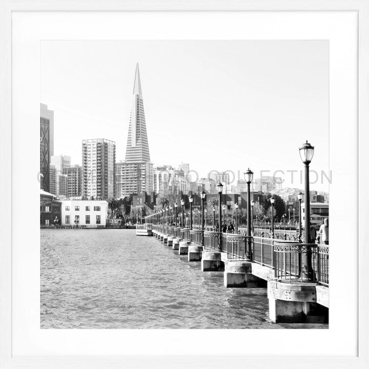 Poster ’Skyline’ San Francisco SF32Q - Weiss 1.5cm