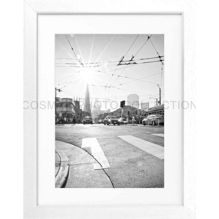 Poster San Francisco SF39 - Weiss 3cm / Motiv: