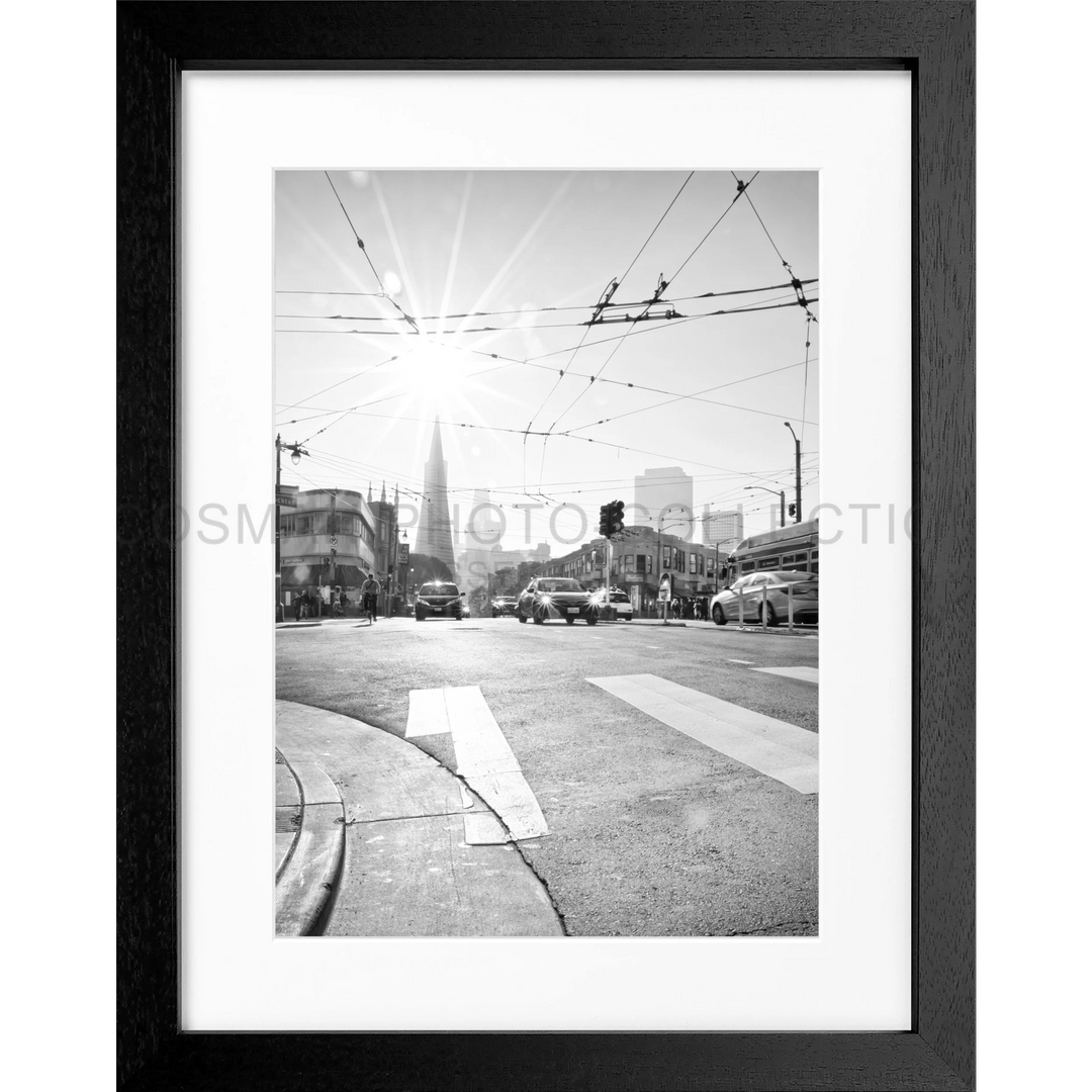 Poster San Francisco SF39 - Schwarz 3cm / Motiv: