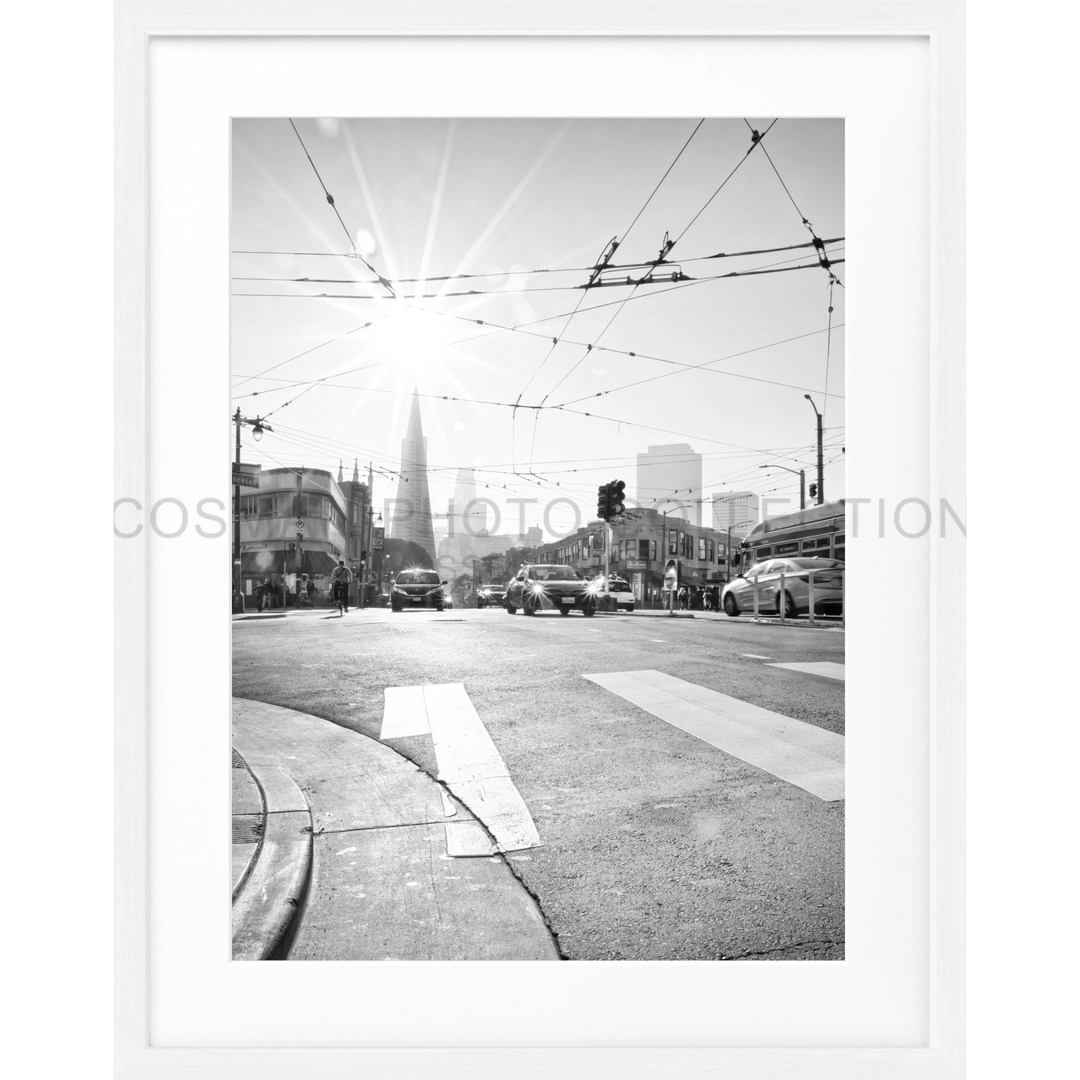 Poster San Francisco SF39 - Weiss 1.5cm / Motiv: