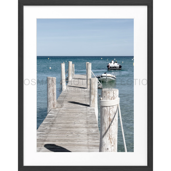 Poster Saint Tropez ST38 - Schwarz matt 1.5cm / S (25cm x