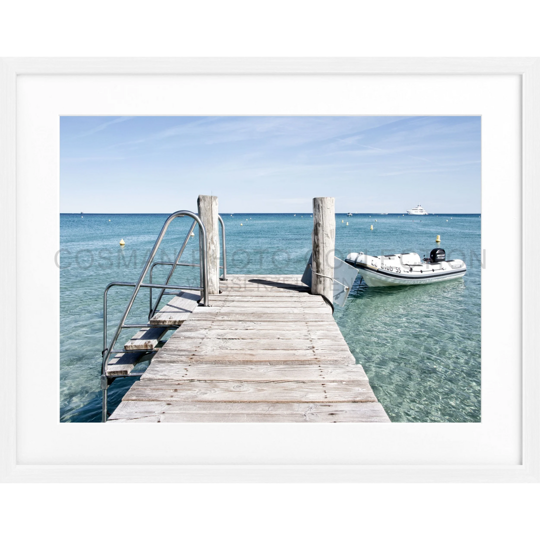 Poster Saint Tropez ST23 - Weiss 1.5cm / S (31cm x 25cm)