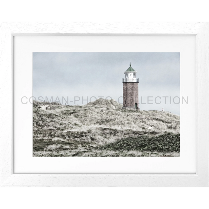 Cosman-Interior Motiv: farbe / Grösse: S (31cm x 25cm) / Rahmenfarbe: weiss matt Poster Sylt SY63