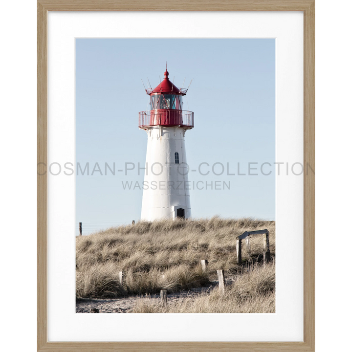 Poster Sylt ’Leuchtturm List’ SY73 - Eiche Furnier