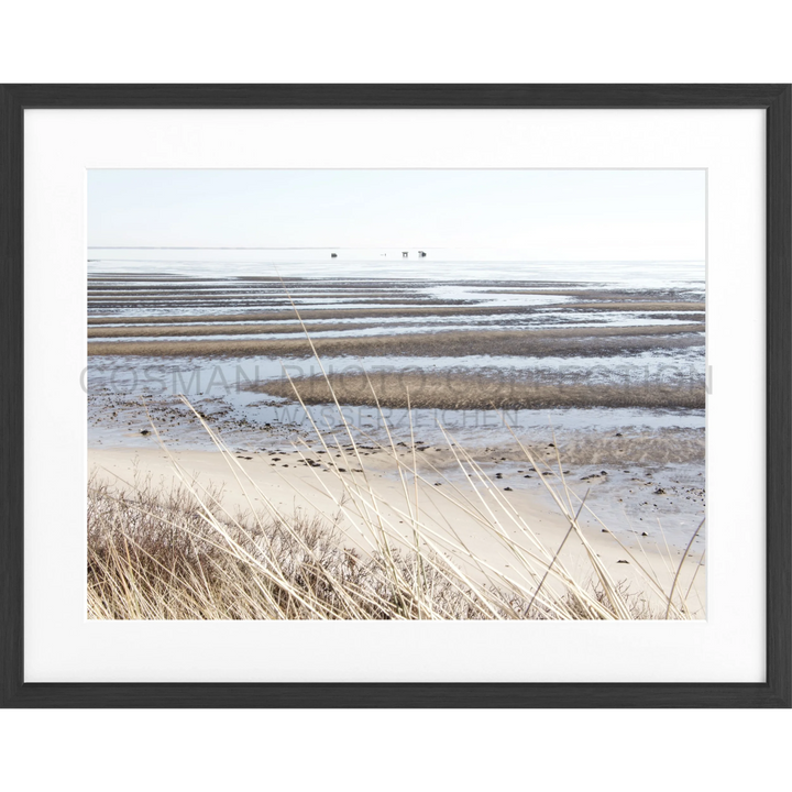 Poster Sylt ’Wattenmeer’ SY78 - Schwarz matt 1.5cm / S