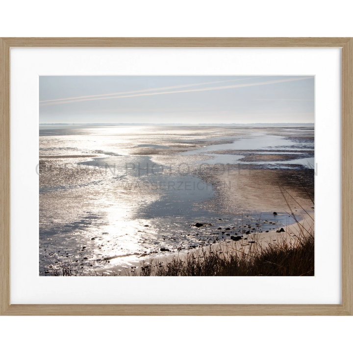 Poster Sylt ’Wattenmeer’ SY81 - Eiche Furnier 1.5cm