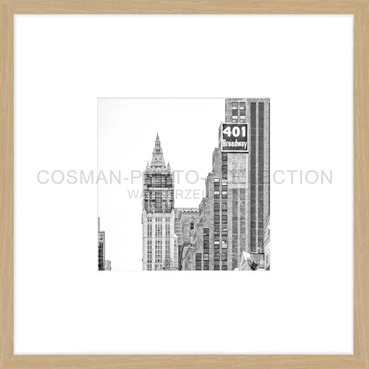 Poster ’Woolworth Building’ New York NY90OB - 43x43cm