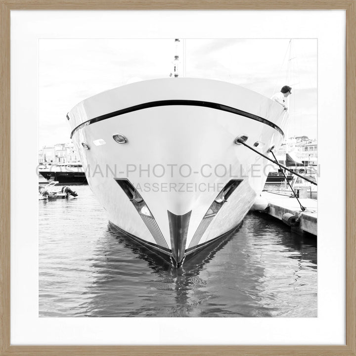 Poster ’Yacht’ Saint Tropez ST35Q - Eiche Furnier 1.5cm