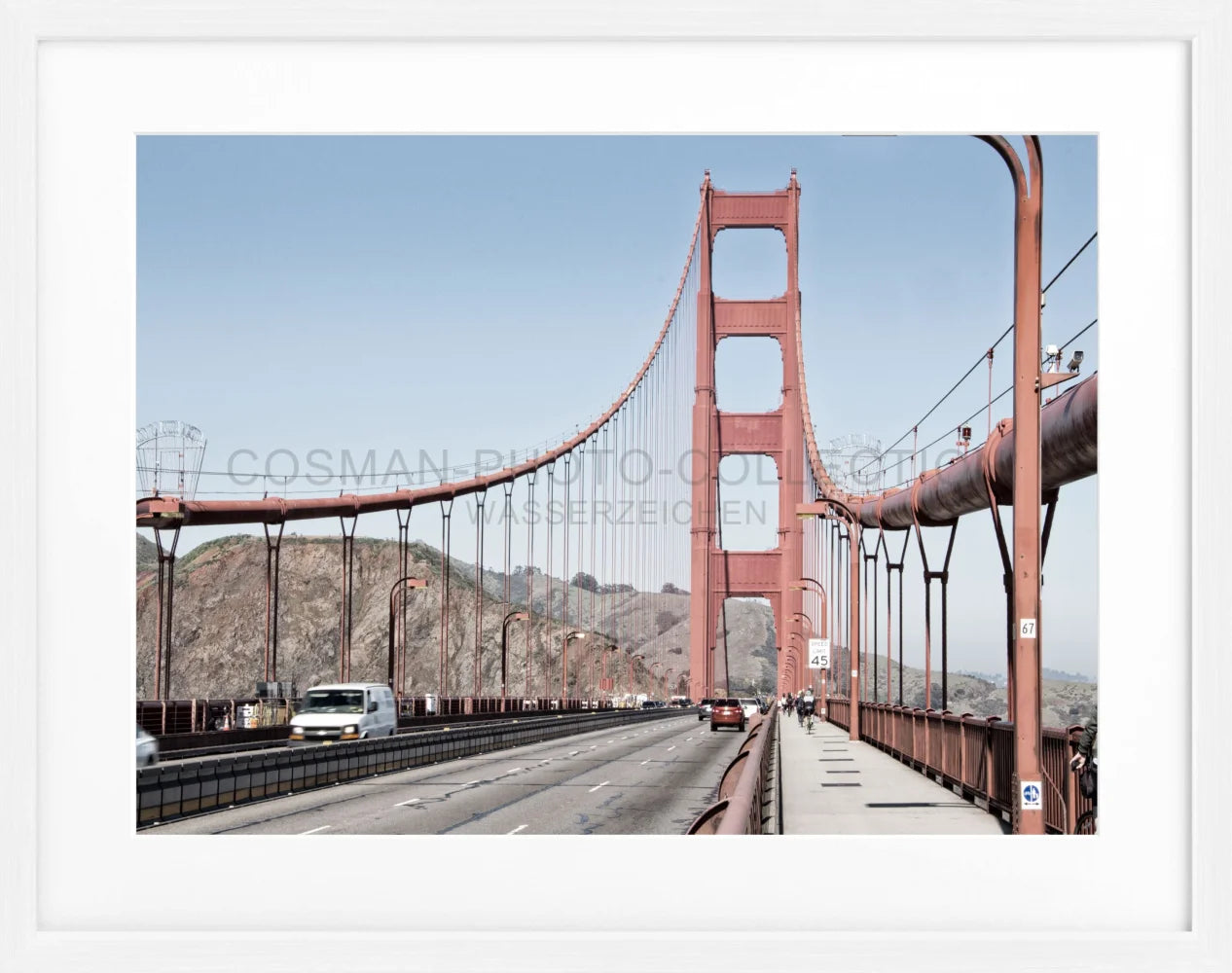 Poster ’Golden Gate Bridge’ San Francisco SF21 - Wandbilder