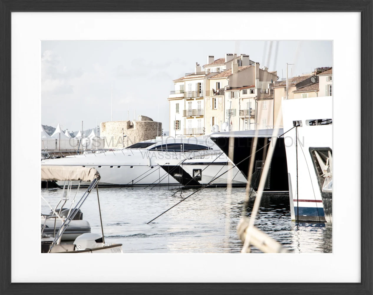 Poster ’Hafen’ Saint Tropez ST01 - Wandbilder