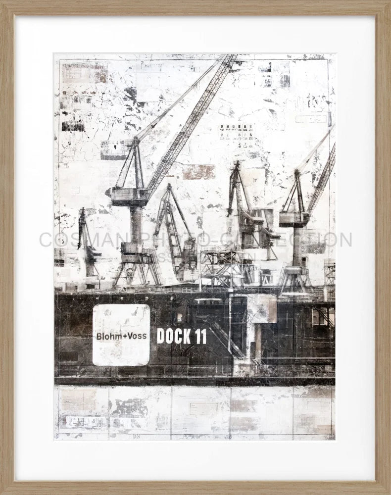 Poster Hamburg Dock 11 GM77 - Wandbilder