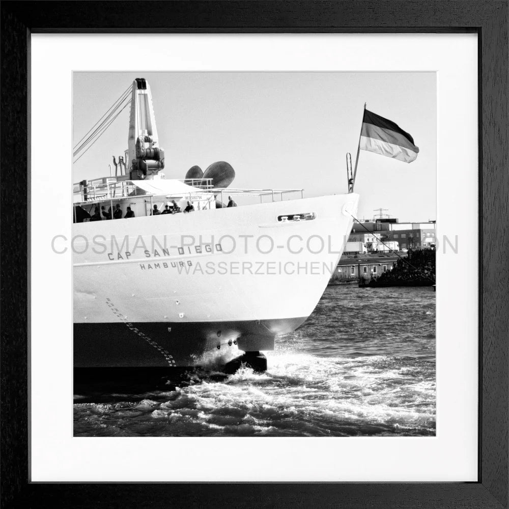 Poster Hamburg Hafen ’Cap San Diego’ HH10 - Wandbilder