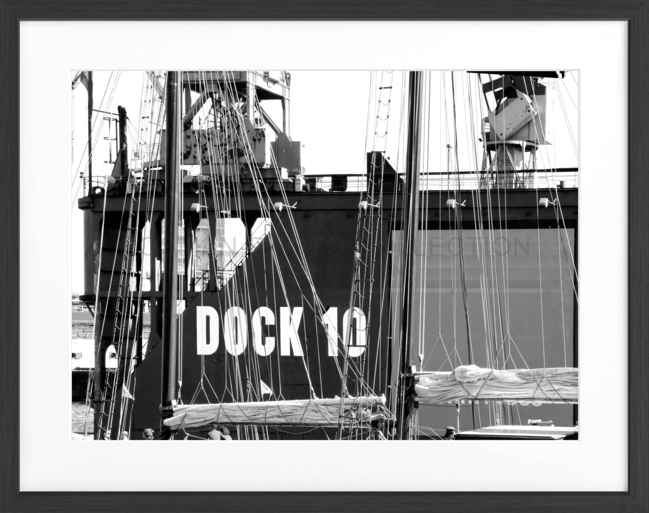 Poster Hamburg Hafen ’Dock 10’ HH05E - Wandbilder