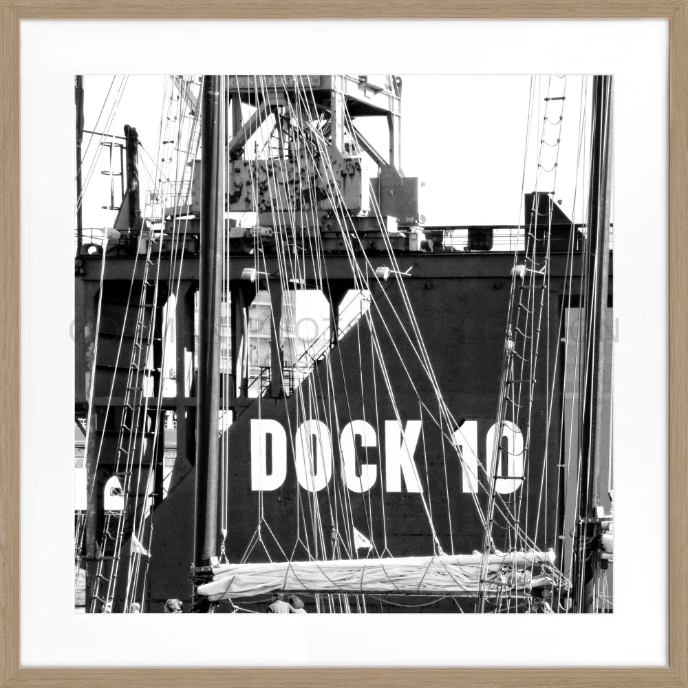 Poster Hamburg Hafen ’Dock 10’ HH11 - Wandbilder