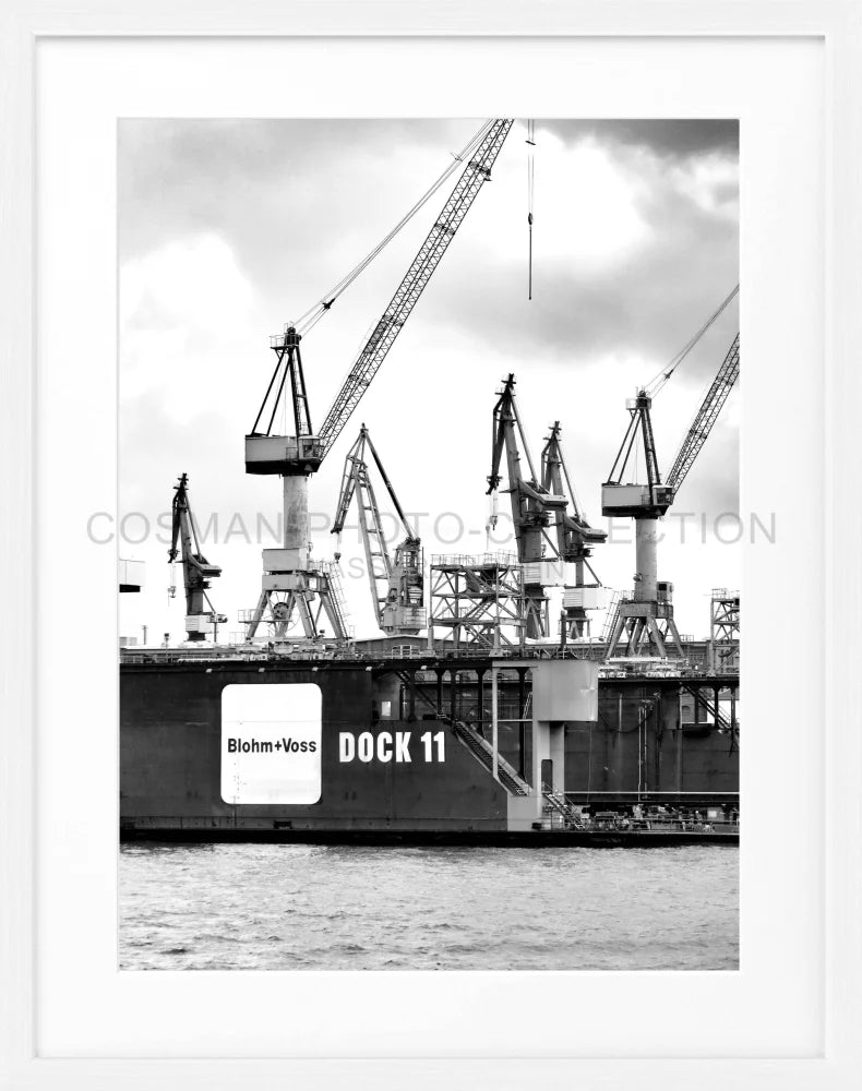 Poster Hamburg Hafen ’Dock 11’ HH04 - Wandbilder