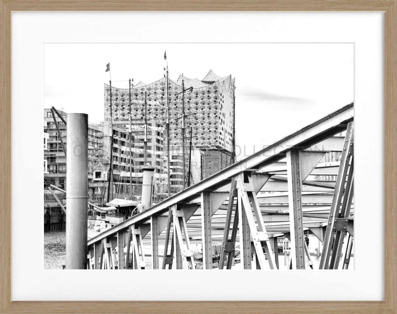 Poster Hamburg Hafen ’Elphi’ HH05B - Wandbilder