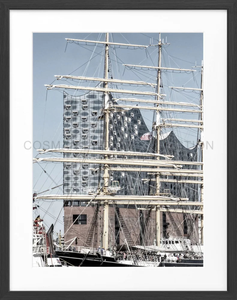 Poster Hamburg Hafen ’Elphi’ HH18 - Wandbilder