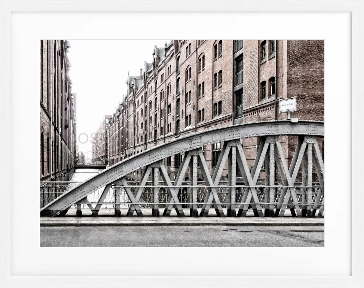 Poster Hamburg ’Speicherstadt’ HH46F - Wandbilder