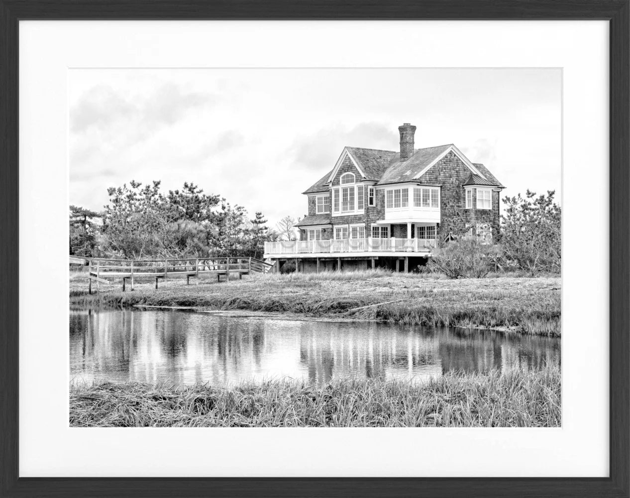 Poster Hamptons Long Island ’Beach House’ HM19 - Wandbilder