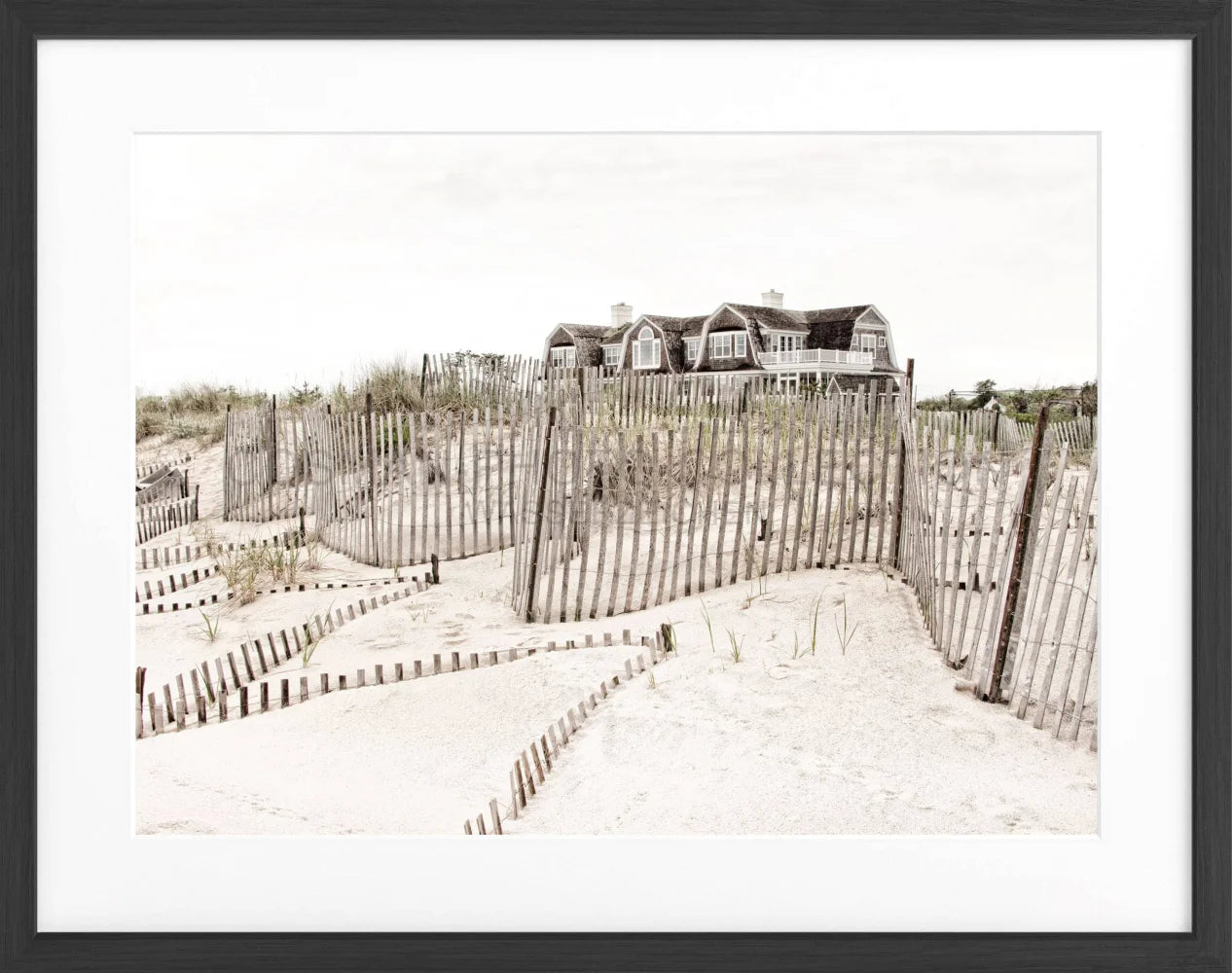 Poster Hamptons Long Island ’Beach House’ HM32 - Wandbilder