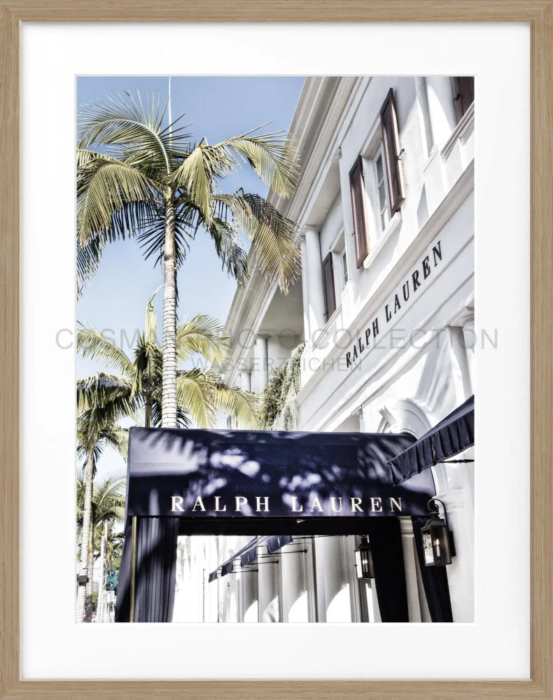 Poster Kalifornien Beverly Hills ’Ralph Lauren’ HW07