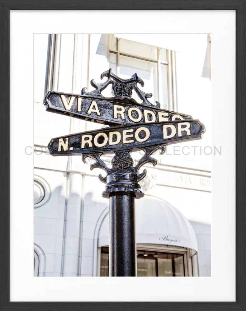 Poster Kalifornien Beverly Hills ’Rodeo Drive’ HW04