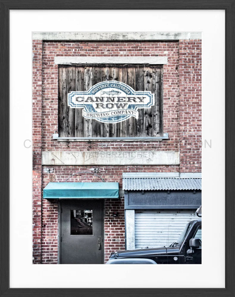 Poster Kalifornien ’Cannery Row’ Monterey K07 - Wandbilder