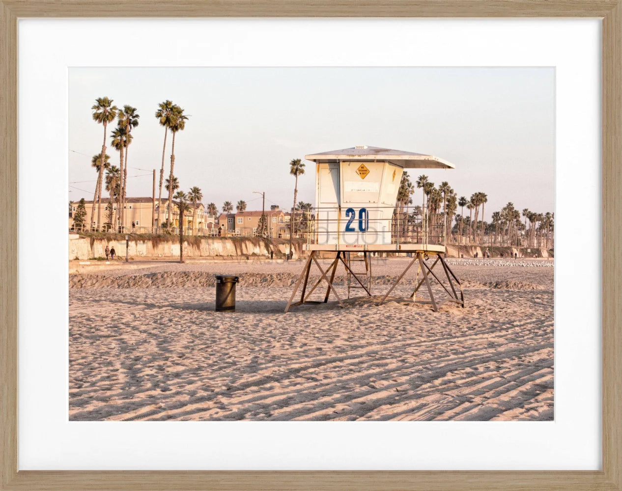 Poster Kalifornien Huntington Beach ’Lifeguard’ K155