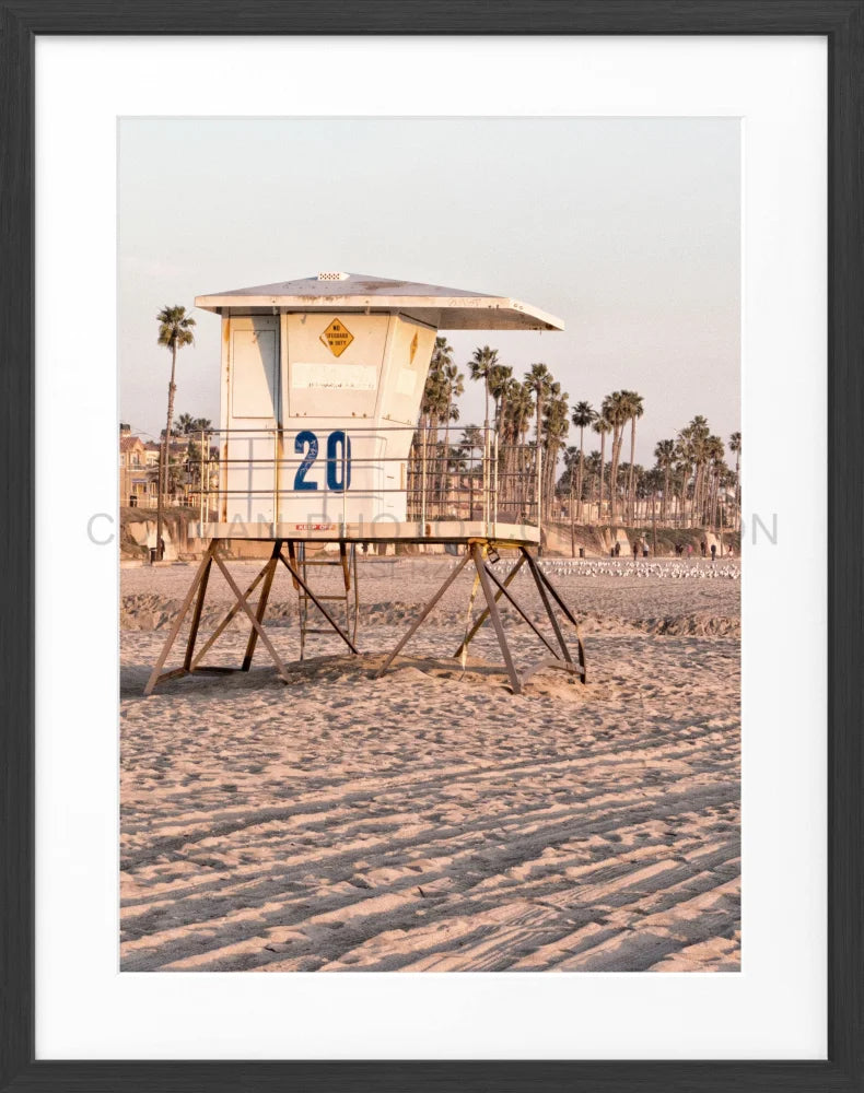 Poster Kalifornien Huntington Beach ’Lifeguard’ K155A