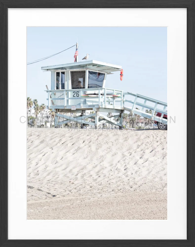 Poster Kalifornien ’Lifeguard’ K127 - Wandbilder