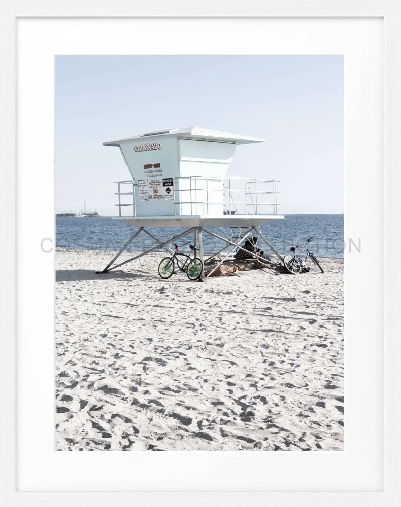 Poster Kalifornien Long Beach ’Lifeguard’ K140 - Wandbilder