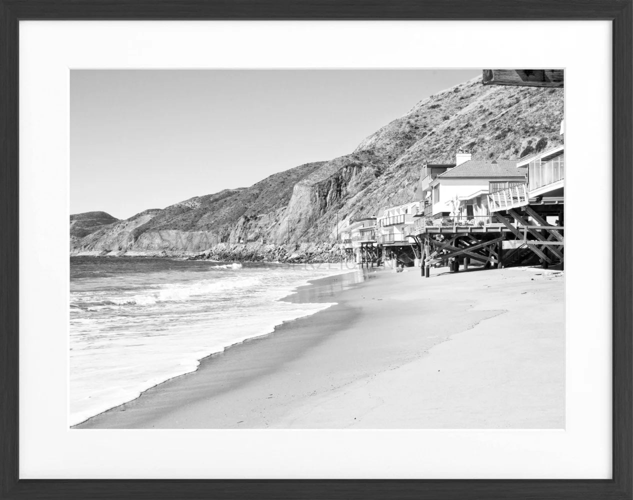 Poster Kalifornien Malibu ’Beach House’ K57 - Wandbilder