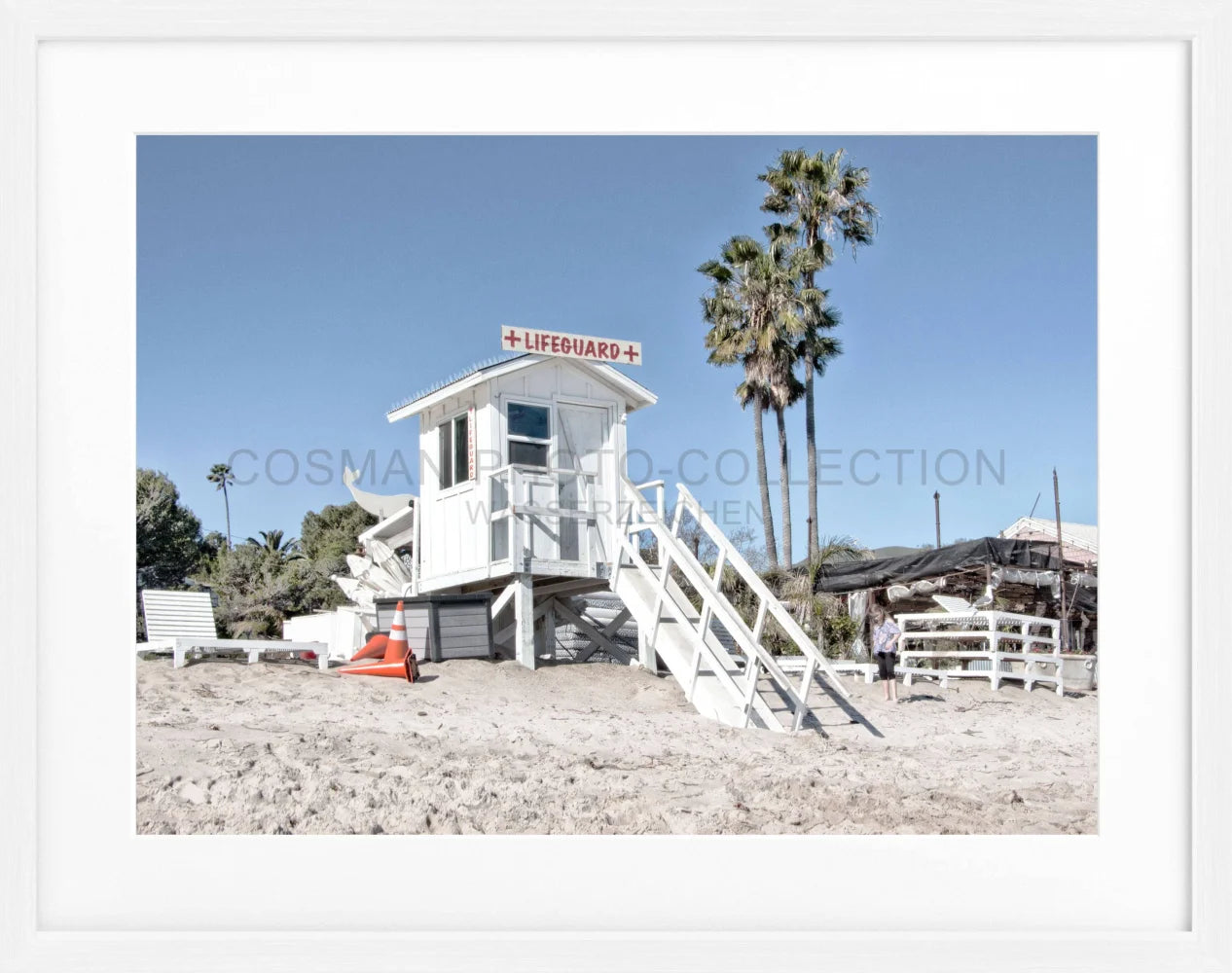 Poster Kalifornien Malibu ’Beach Lifeguard’ K72 - Wandbilder